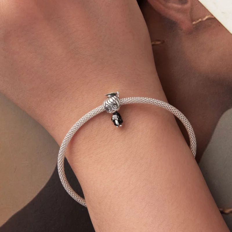 (image pour) Pandora Style Charm Gradué Garçon en Argent 925 - SCC3126 - Afficher 6