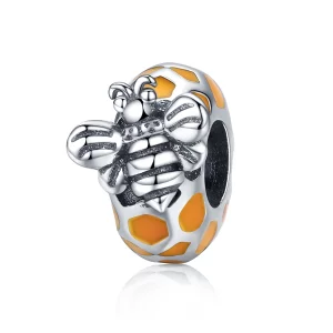 (image pour) Charme Abeille en Or Style Pandora - SCC1102