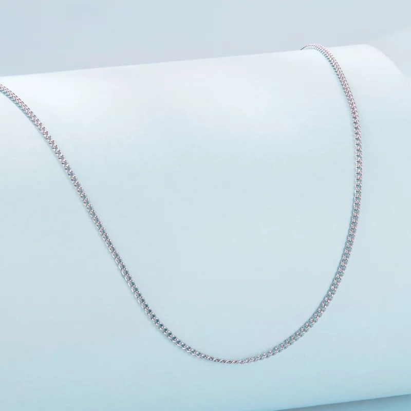 (image pour) Collier Pandora Style en Argent Sterling - Argent 925 Plaqué Or Blanc - SCA006 - Afficher 2