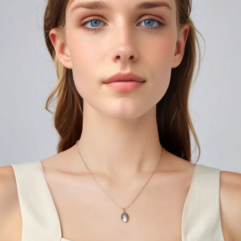 (image pour) Pandora Style Collier Starlight en Argent 925 plaqué Platine avec Zirconium - BS - Afficher 5