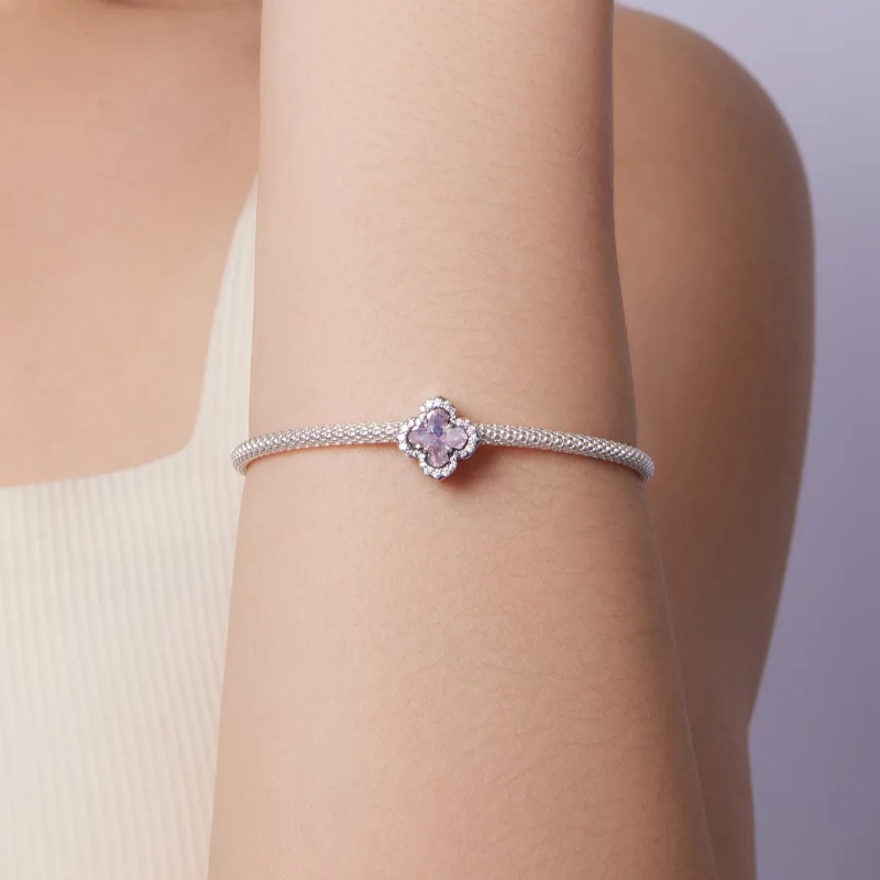 (image pour) Perle Pandora Style Cross Faith en argent 925 avec zirconium cubique et verre - - Afficher 7