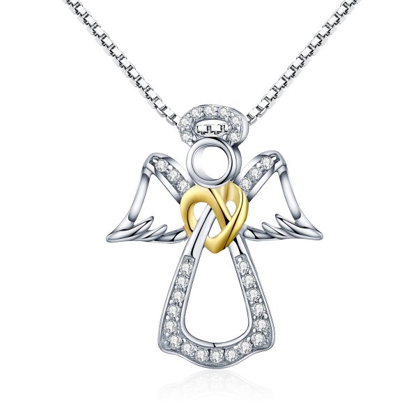 Collier Style PANDORA Ange gardien - SCN123