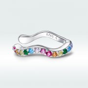 Clip d'oreille arc-en-ciel - SCE894