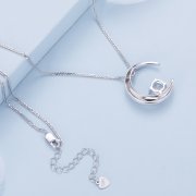 Collier lune de style Pandora - BSN311