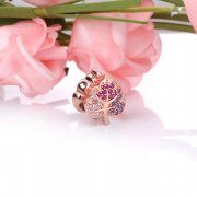 Charm PANDORA Feuille Pavée Scintillante 788322NPMMX