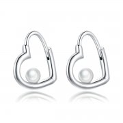 Créoles Style PANDORA Le coeur du trésor - SCE939