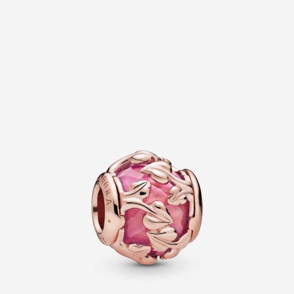 Charm PANDORA Feuilles Roses 788238SSP