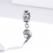Charm Pendant Style PANDORA Mère et fille - BSC276