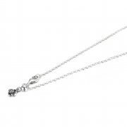Collier PANDORA Clé et Fleur Bicolore - 399339C01