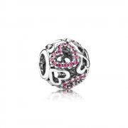 PANDORA - Tomber en amour, cz rose fantaisie - 791424CZS - Charms