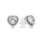 PANDORA - Amour brillant, cz incolore - 290568CZ - Boucles d’oreilles