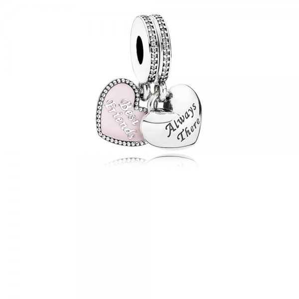 PANDORA - Charm Pendentif Meilleures Amies - 791950CZ