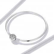 Bracelet argenté de style Pandora - BSB084