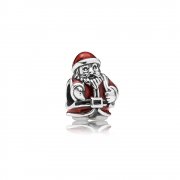 PANDORA - St-Nicolas, émail rouge carmin - 791231ENMX - Charms
