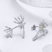 Clous d'Oreilles Style PANDORA Amour de pissenlit - SCE506