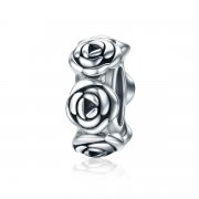 Charm espaceur Style PANDORA Couronne de roses - SCC596