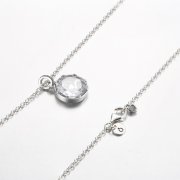 Pendentif collier Pandora "I love u" en argent sterling - 392599C01