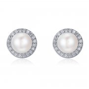 Clous d'Oreilles Style PANDORA Monologue élégant - SCE122