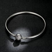 Bracelet argenté de style Pandora - BSB084
