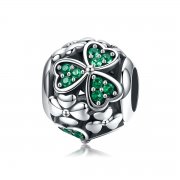 Charm Style PANDORA Trèfle vert - SCC964