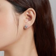 Clous d'Oreilles Style PANDORA Beau renard - SCE1084