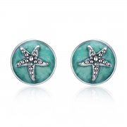 Clous d'Oreilles Style PANDORA Étoile de mer fantastique - SCE205