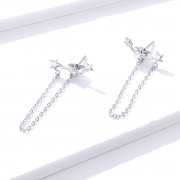 Pendants d'Oreilles Style PANDORA Étoilé - BSE361