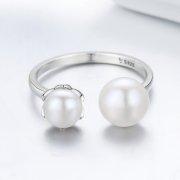 Bague Ouverte Style PANDORA Amoureux de l'amour - SCR192