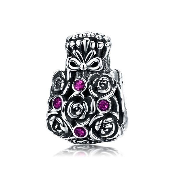 Pendentif de sac de style Pandora Rose - SCC962