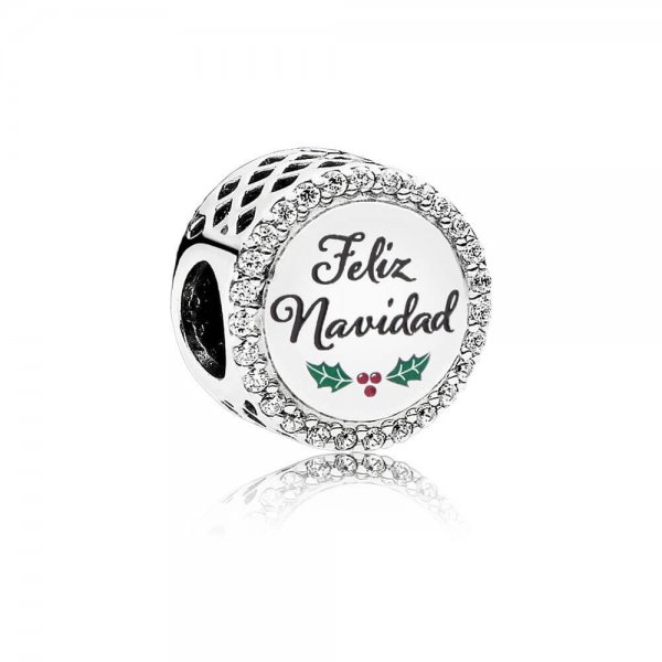 Charm Feliz Navidad en Argent PANDORA France - ENG792016CZ_22
