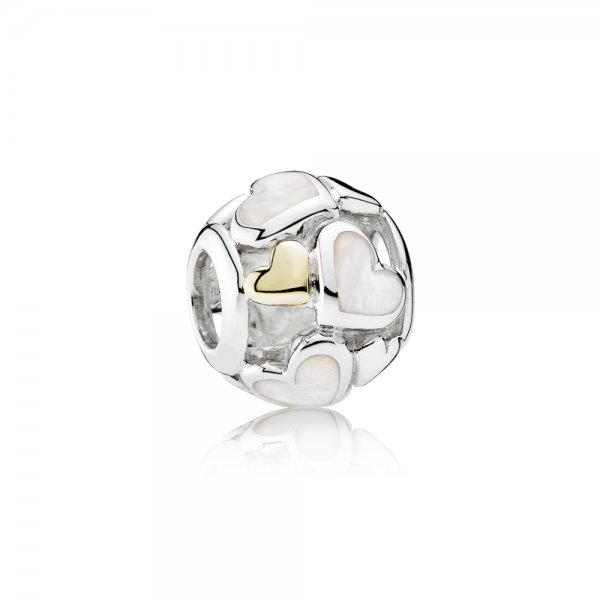 PANDORA - Charm Cœurs Lumineux - 791879MOP