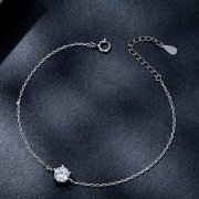 Bracelet Étincelant en Moissanite de Style Pandora - MSB001