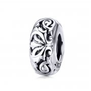 Charm espaceur Style PANDORA Fleur Vintage - SCC1139