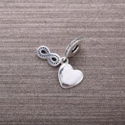 PANDORA - Charm Pendentif Amitié éternelle - 791948CZ