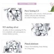 Charm espaceur Style PANDORA Coccinelle - BSC112