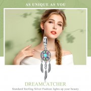 Charm Pendant Style PANDORA Attrapeur de rêves - SCC961