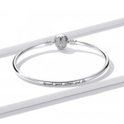 Bracelet argenté de style Pandora - BSB084