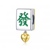 Charm Style PANDORA Tuiles mahjong Bicolore - SCC1751