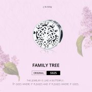 Charm Style PANDORA Arbre généalogique étincelant - SCC1324