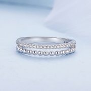 Bague à double couche de style Pandora - BSR463
