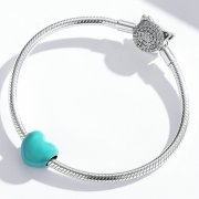 Charm Pandora Style Amour Simple - SCC1986-BU