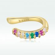 Clip d'oreille arc-en-ciel - SCE1101
