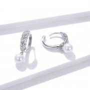 Pendants d'Oreilles Style PANDORA Blé Brillant - BSE446