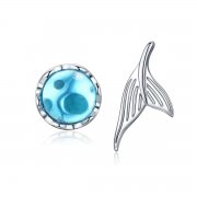 Clous d'Oreilles Style PANDORA Sirène en attente - SCE630