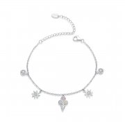 Bracelet Style PANDORA Glace mignonne - SCB139