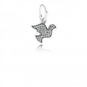 PANDORA - Symbole d'espoir, cz incolore - 791350CZ - Charms