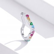 Clip d'oreille arc-en-ciel - SCE894
