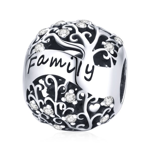Charme de style Pandora Arbre généalogique - BSC489