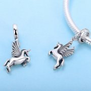 Charm Pendant Style PANDORA Mémoire de licorne - SCC704