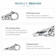 Fermoir double homard de style Pandora - BSP023